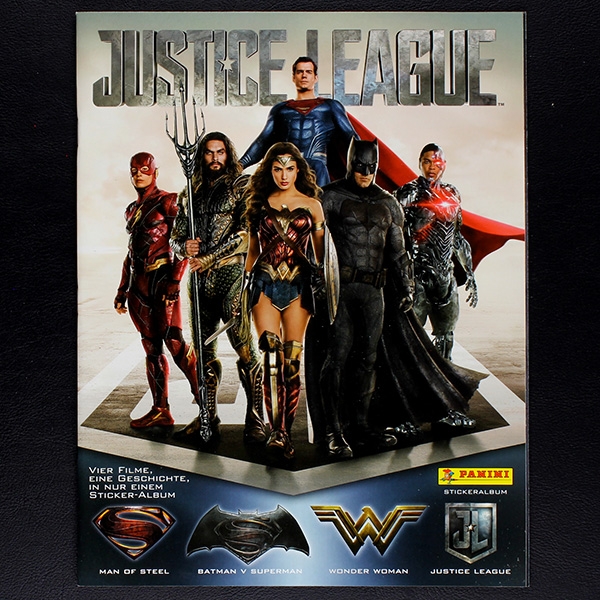 Justice League Panini Sticker Album