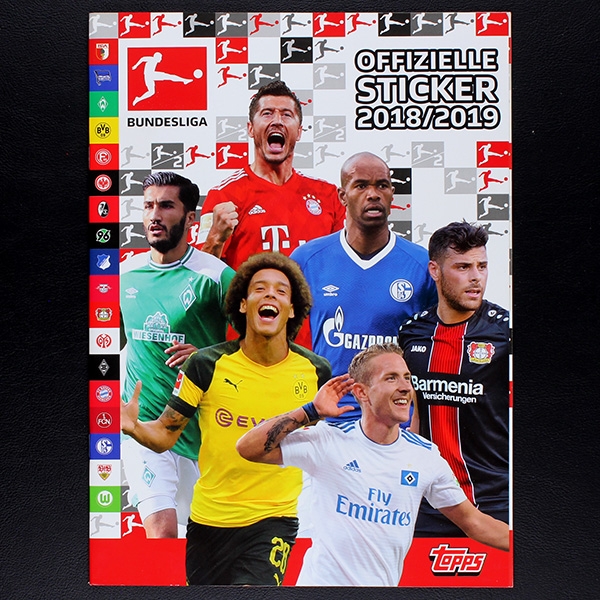 Fußball 2018 Topps Sticker Album