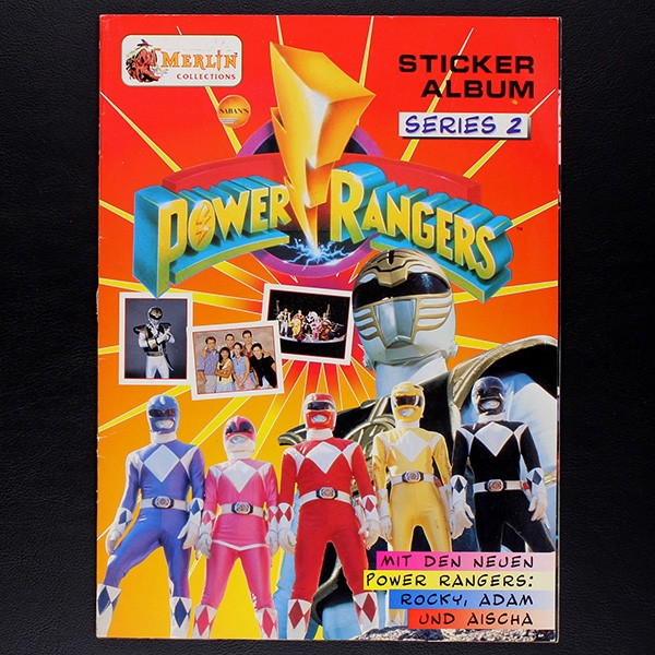 Power Ranger 2 Merlin Sticker Album