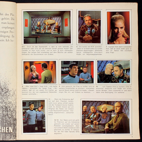 Raumschiff Enterprise Panini sticker album complete