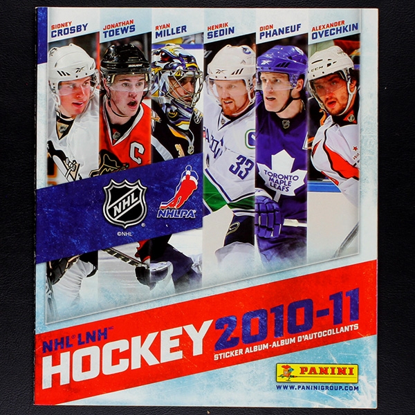 NHL Hockey 2010 Panini Sticker Album