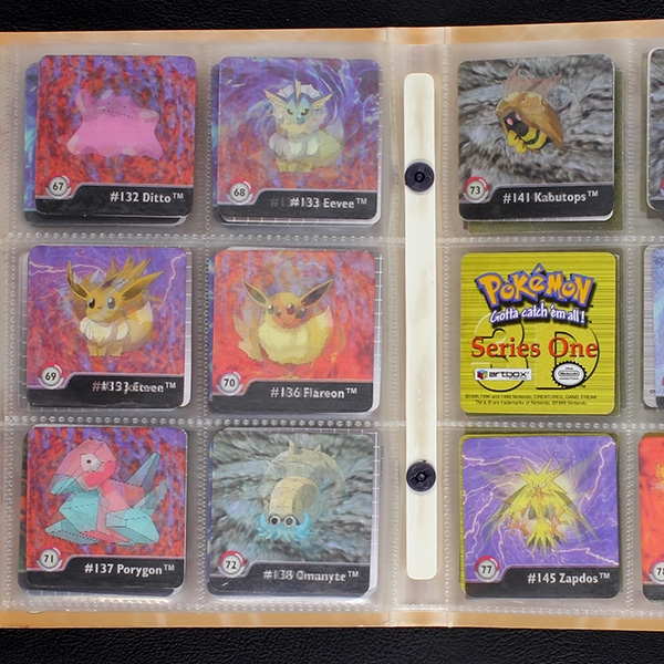 Pokemon Action Flipz Artbox album almost complete -7