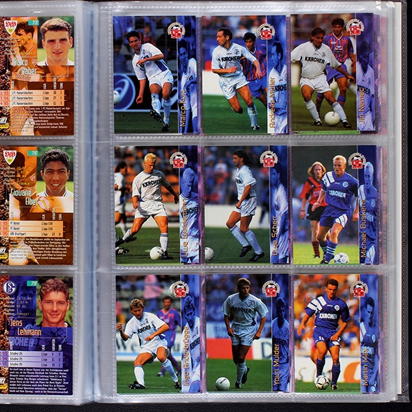 Fußball 96 Panini Trading Cards Album komplett
