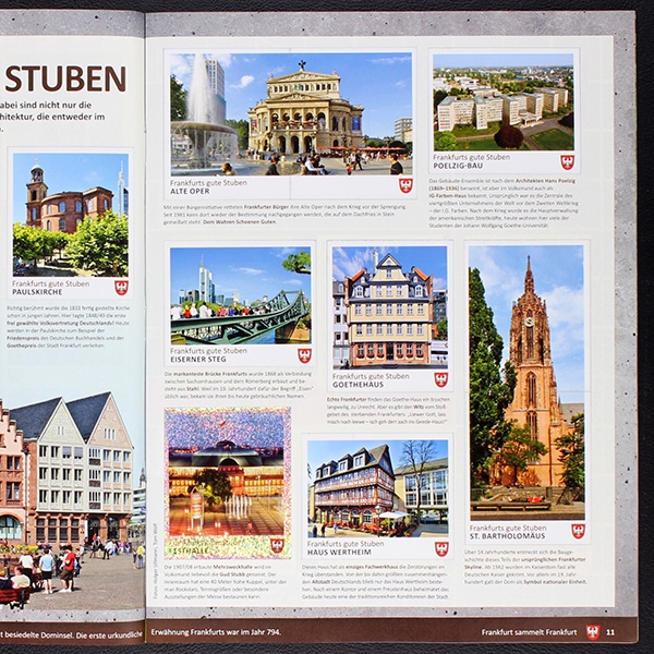Frankfurt sammelt Panini Sticker Album komplett