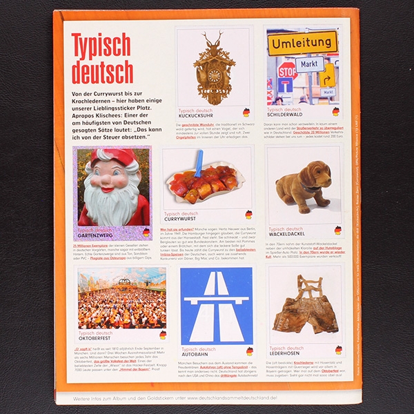 Deutschland sammelt Panini Sticker Album komplett