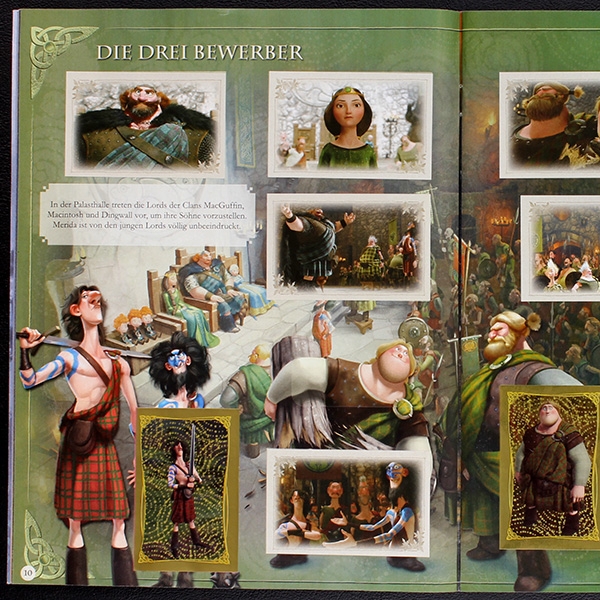 Merida Panini Sticker Album komplett