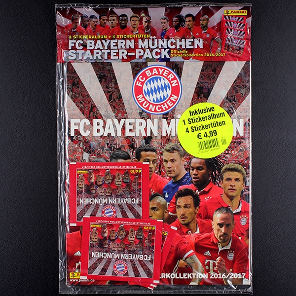 FC Bayern München 2016 Panini Album - Starter Set