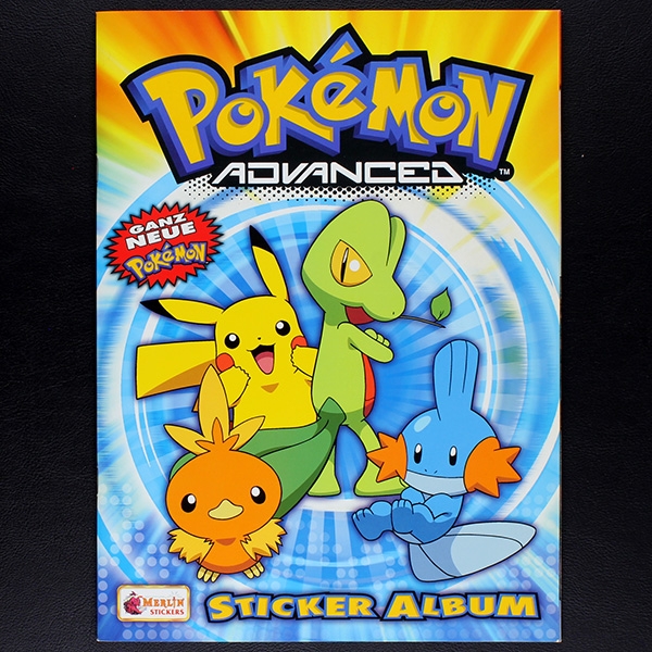Pokemon Advanced Merlin Sticker Album