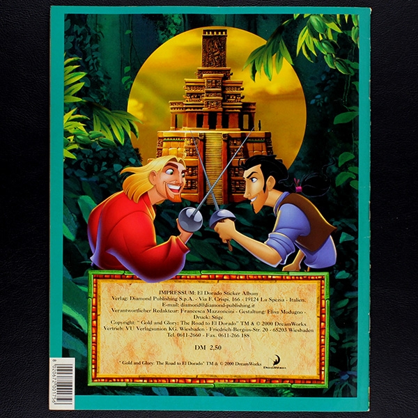 El Dorado Diamond Sticker Album komplett