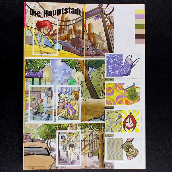 Witch Trendy Panini sticker album complete