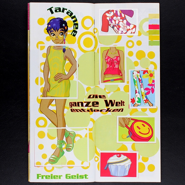 Witch Trendy Panini sticker album complete