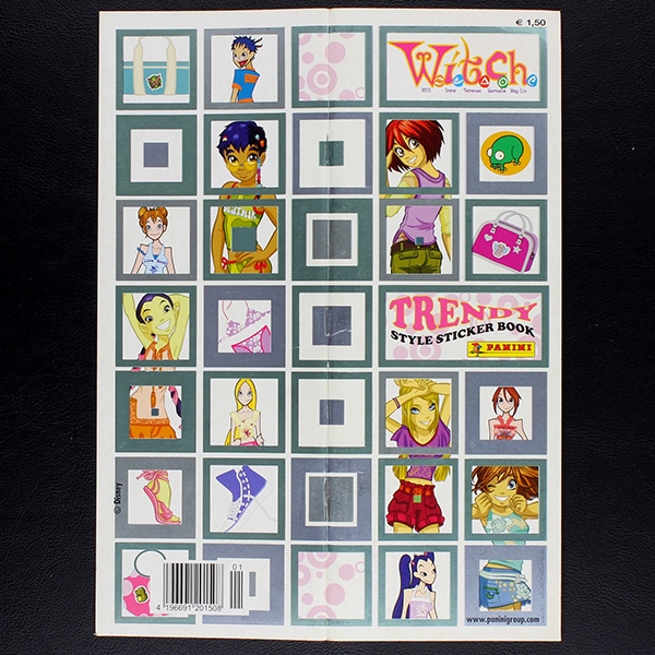 Witch Trendy Panini sticker album complete