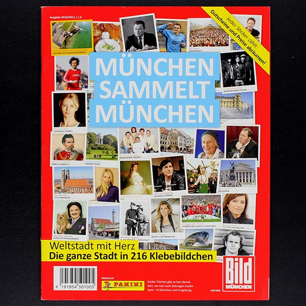 München sammelt Panini Sticker Album