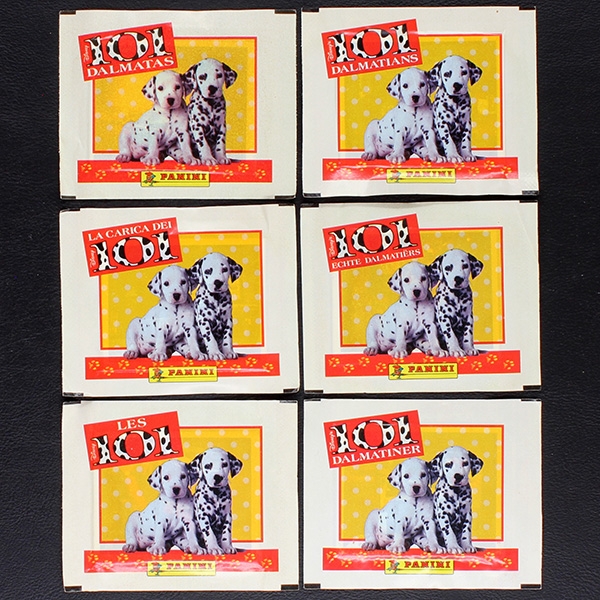 101 Dalmatiner Film Panini Sticker Tüte