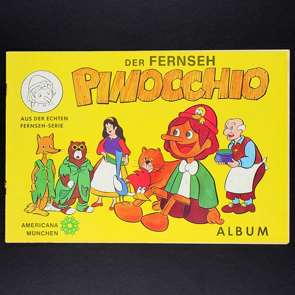 Pinocchio Americana Sticker Album