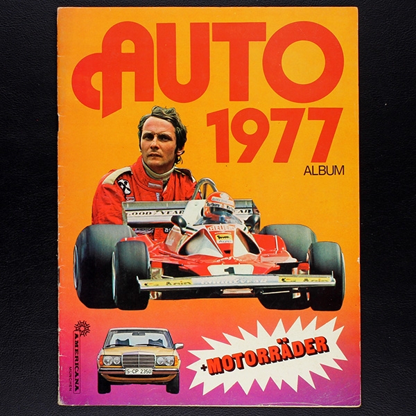 Auto 1977 Americana Sticker Album