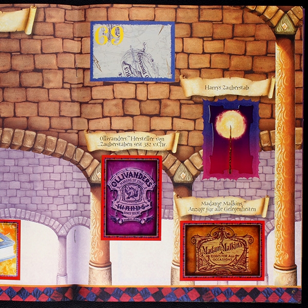 Harry Potter Panini album with stickers