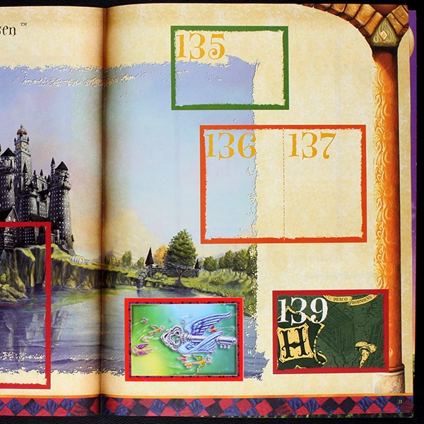 Harry Potter Panini album with stickers