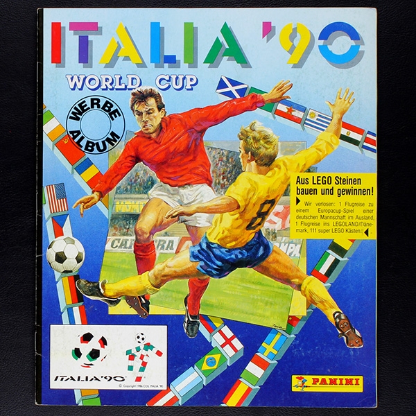 Italia 90 Panini Sticker Album