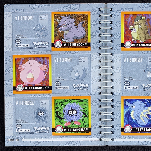 Pokemon Serie 1 Artbox Super Collection Album fast komplett -1