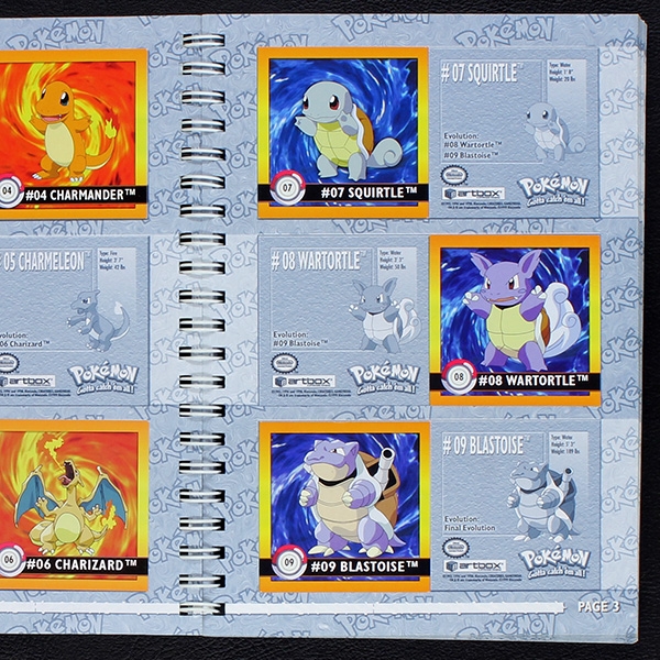 Pokemon Serie 1 Artbox Super Collection Album fast komplett -4