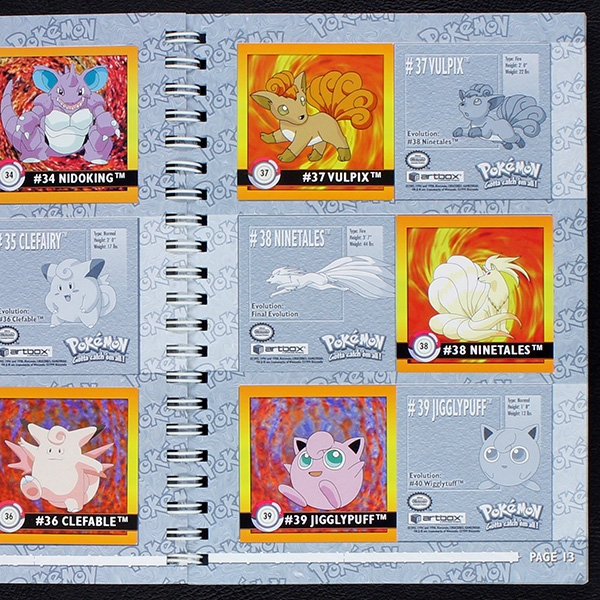Pokemon Serie 1 Artbox Super Collection Album fast komplett -4