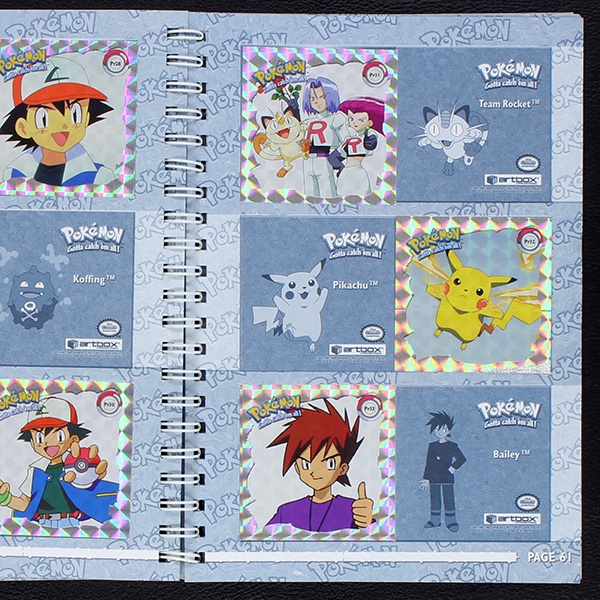 Pokemon Serie 1 Artbox Super Collection Album fast komplett -4