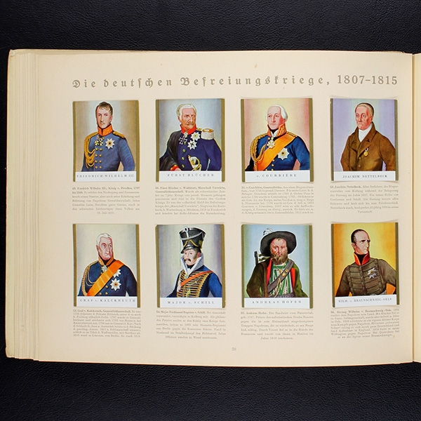 Deutsche Helden Kyriazi 1933 Album fast komplett -1