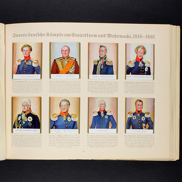 Deutsche Helden Kyriazi 1933 Album fast komplett -1