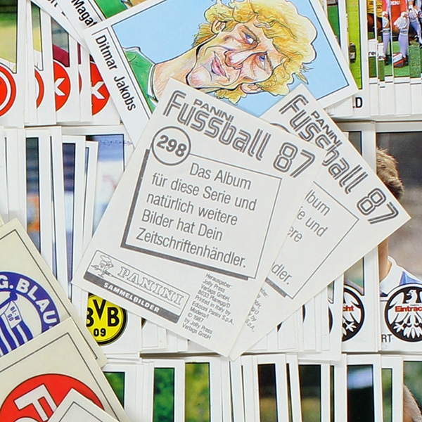 Fußball 87 Panini 480 Sticker