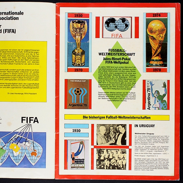 Argentinien 78 Americana Sticker Album komplett