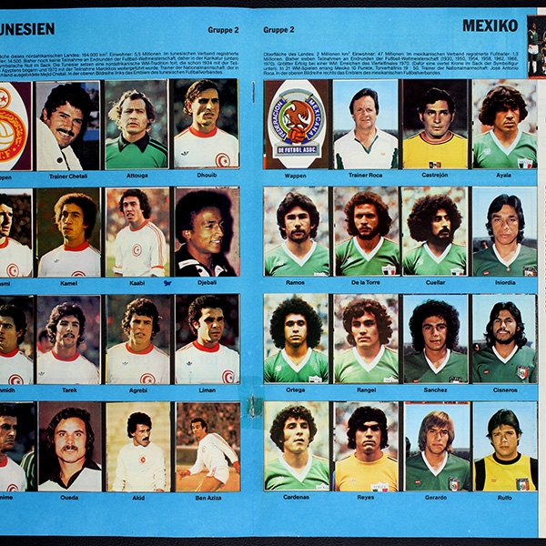 Argentinien 78 Americana Sticker Album komplett
