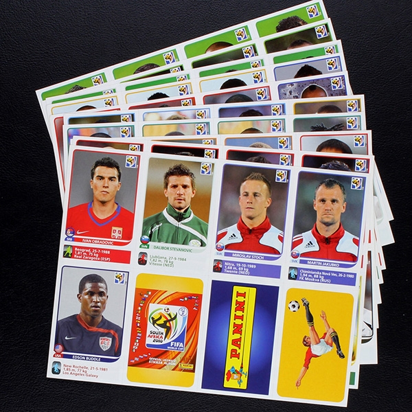 South Africa 2010 Panini Sticker Album komplett + Update