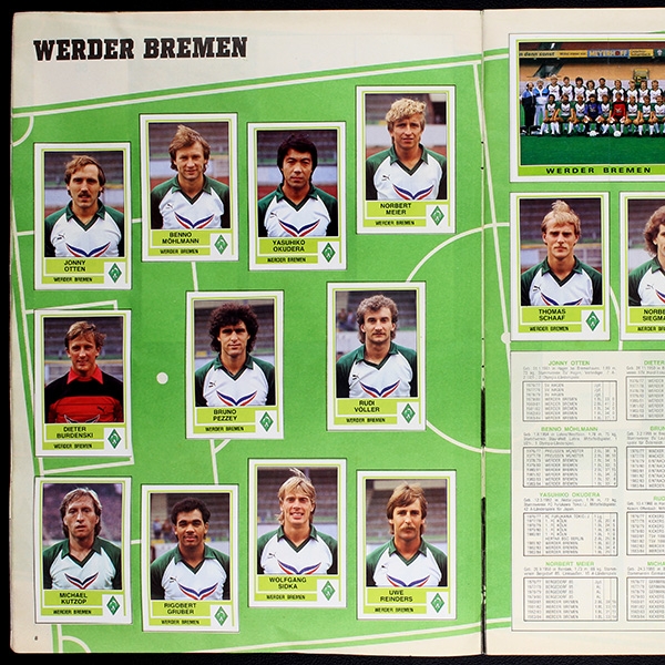 Fußball 85 Panini Sticker Album fast komplett -1