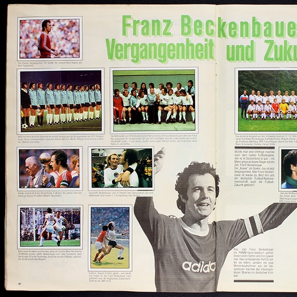 Fußball 85 Panini Sticker Album fast komplett -1