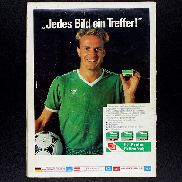 Fußball 85 Panini Sticker Album fast komplett -1