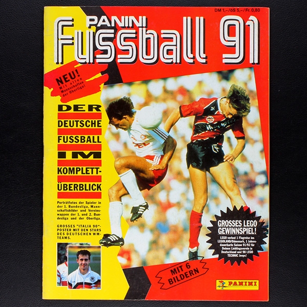 Fußball 91 Panini Sticker Album