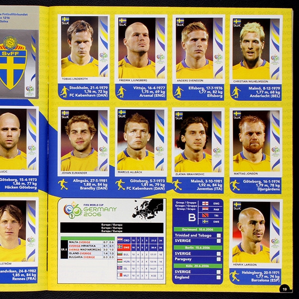 Germany 2006 Panini Sticker Album komplett