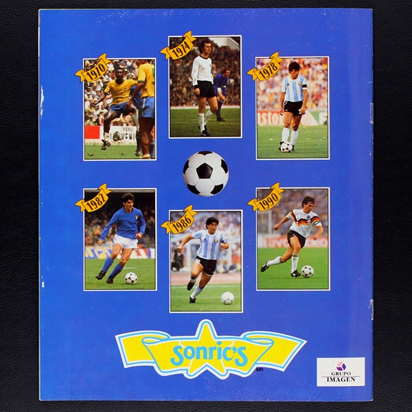 World Cup Story Panini Sticker Album komplett