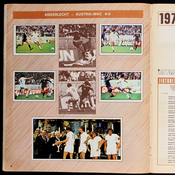 Euro Football 79 Panini Sticker Album komplett