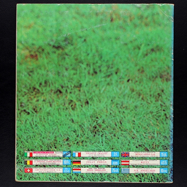 Euro Football 79 Panini Sticker Album komplett