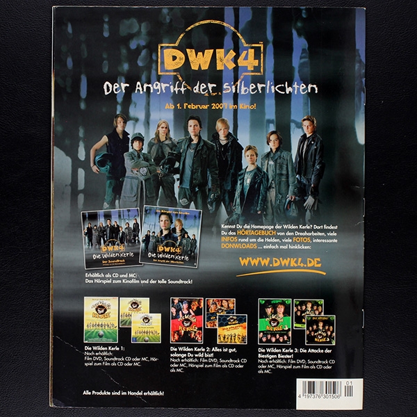 DWK4 Panini Sticker Album komplett
