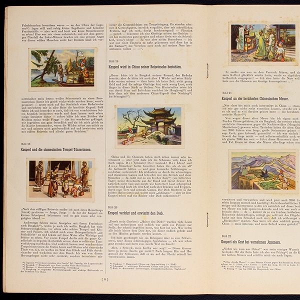 Kasperl's Reisen und Abenteuer Seibel Album komplett