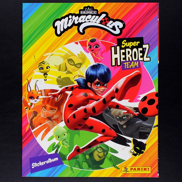 Miraculous Super Heroez Team Panini Sticker Album