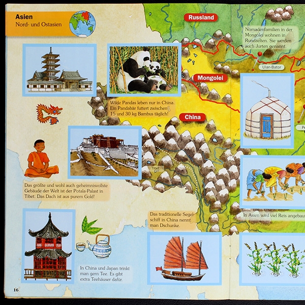 Felix Atlas Blue Ocean Sticker Album komplett