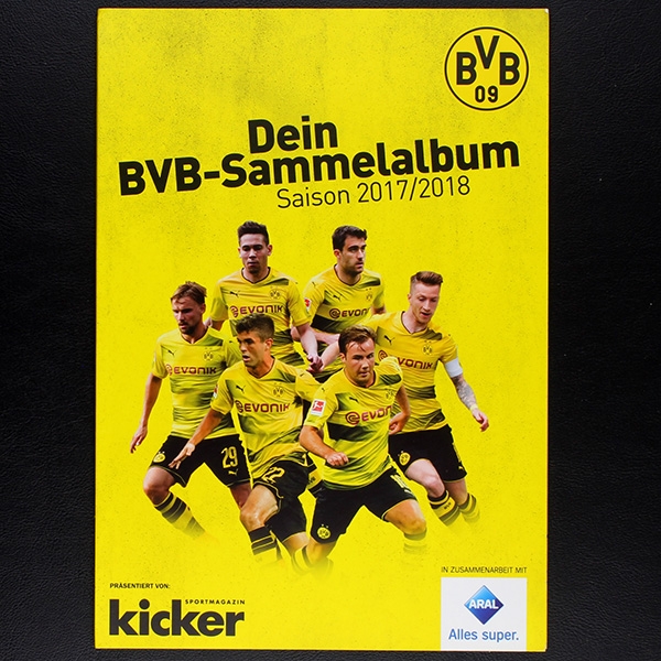 BVB 09 Dortmund 2017 Kicker Aral Cards Album