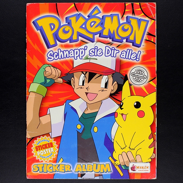 Pokemon Merlin Sticker Album