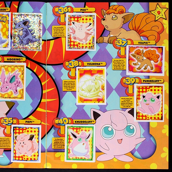 Pokemon Merlin Sticker Album komplett