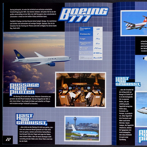 Jet Airliners Panini Sticker Album komplett