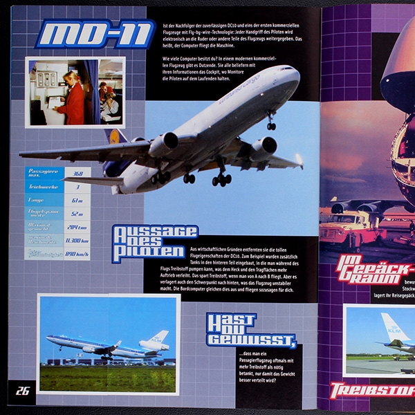 Jet Airliners Panini Sticker Album komplett